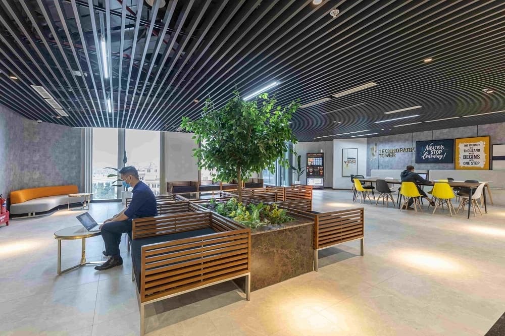 Hình ảnh thực tế văn phòng Technopark Tower
