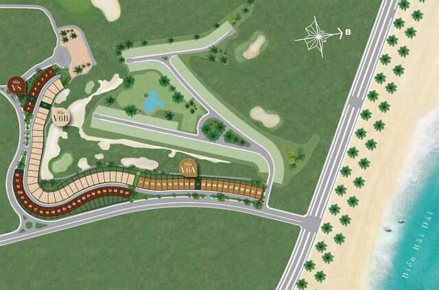 Thông tin về các phân khu dự án Caraworld Cam Ranh mới nhất 2 Phân khu Para Draco cung cấp các sản phẩm biệt thự cao cấp