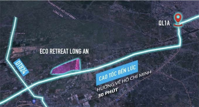 Ecopark Long An ở đâu? Lợi thế địa chỉ dự án Ecopark Long An 2 Liên kết vùng từ dự án Ecopark linh hoạt